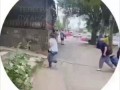 Видео обстрела