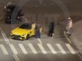 Рэпер A.V.G попал в аварию в Москве и разбил Mercedes AMG GT. Тачку жалко