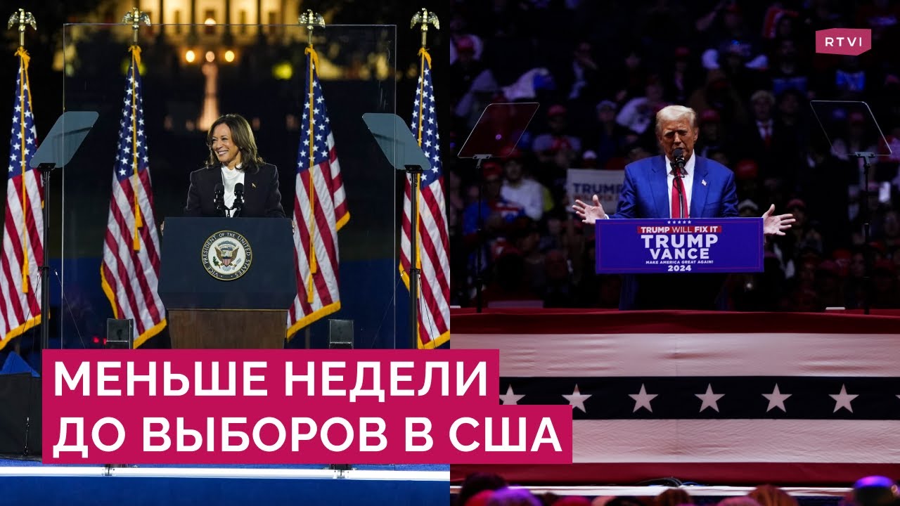 Трамп и Харрис проводят заключительные митинги. Какие у них шансы на выборах президента США?