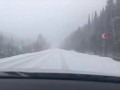 Зима в апреле в Сибири