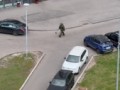 Корабельная улица перекрыта в Москве. На месте работают саперы
