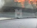 На МСД недалеко от съезда на шоссе Энтузиастов загорелась фура