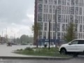 Сильный град и ливень начались в Москве