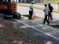 Ремонт длорог в Японии