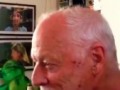 David Gilmour with parrot