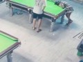 Попытка поиграть в бильярд