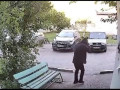 Момент падения беспилотника в Уфе попал на камеру наблюдения